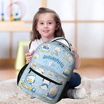 Amazon.co.jp: あひるのペックル リュック 大容量 通学リュック